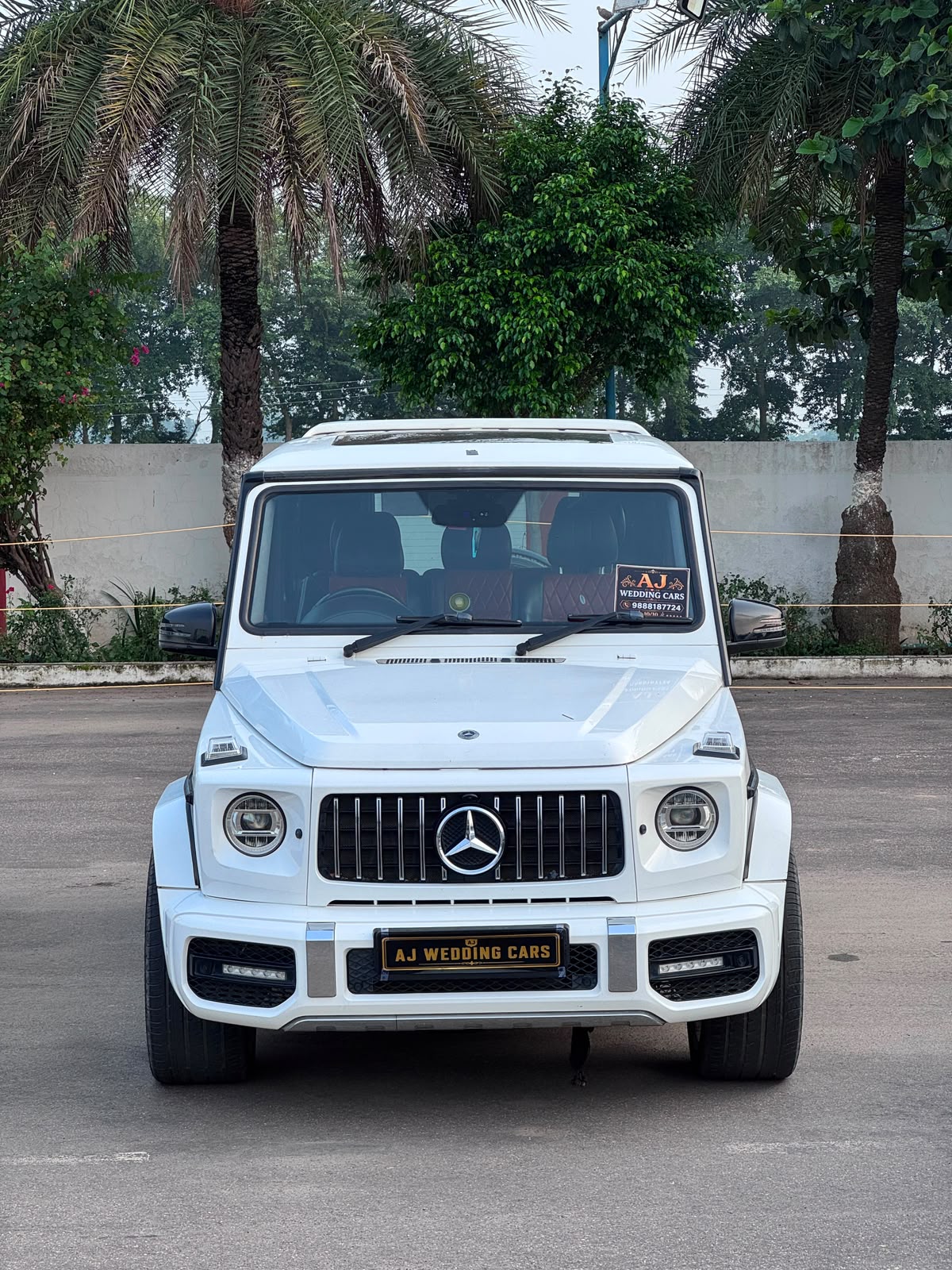 Mercedes G-Wagon luxury SUV for weddings Punjab